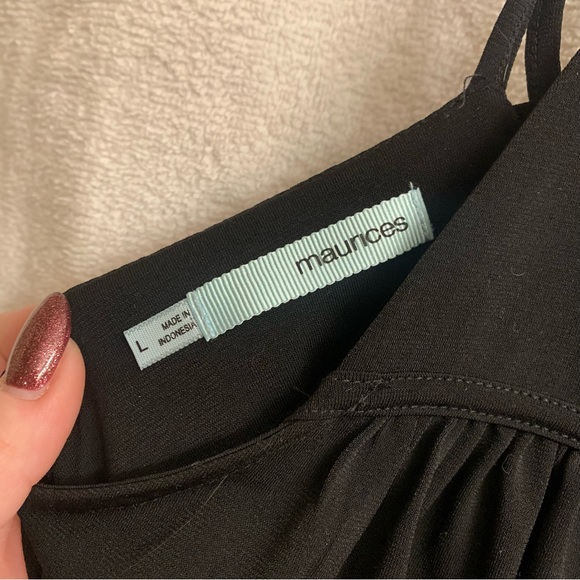 Maurices little black tank with adjustable tie string - Picture 2 of 5